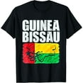 thumbnail image 1 of Guinea Bissau Flag Map Emblem T-Shirt, 1 of 4
