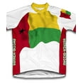 thumbnail image 1 of Guinea-Bissau Flag Short Sleeve Cycling Jersey  for Men - Size 2XL, 1 of 3