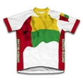 thumbnail image 1 of Guinea-Bissau Flag Short Sleeve Cycling Jersey  for Women - Size S, 1 of 3