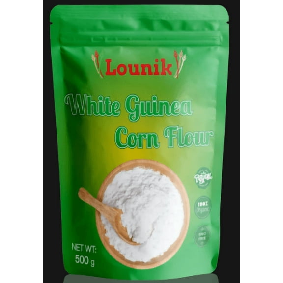 Guinea Corn Flour (White) 500g | Finely Ground, Gluten-Free Grain Flour