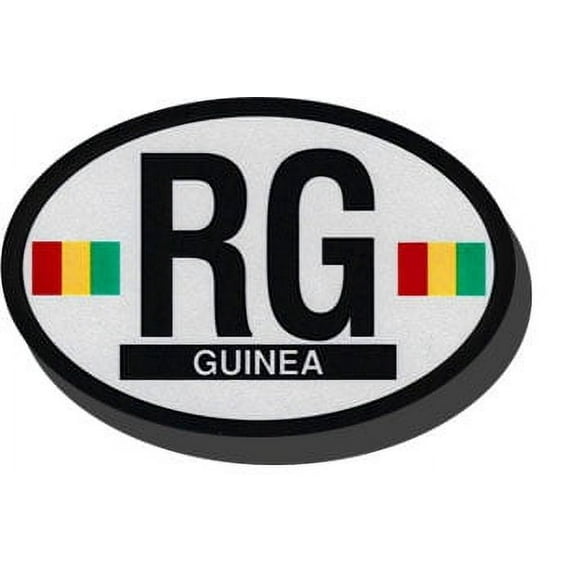 Guinea Oval Decal