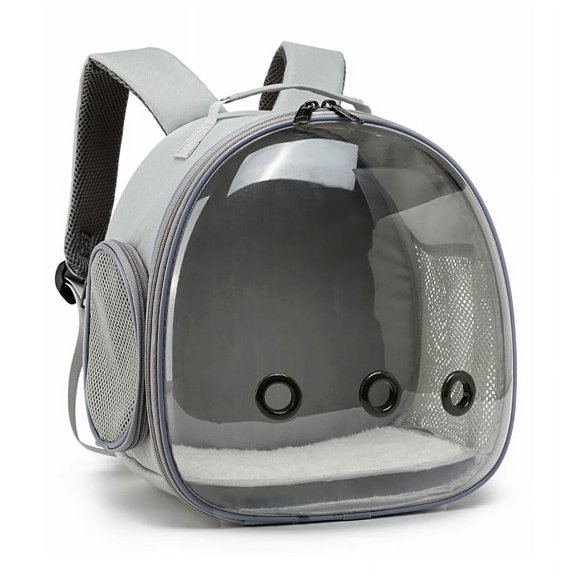 Guinea Pig Backpack, Space Capsule Bubble Window Small Animal Backpack for Guinea Pig, Bird Bunny Rabbit