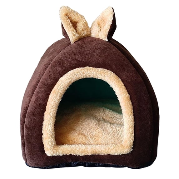 Guinea Pig Bed Small Animal Pet House Bed with Removable Cushion Cute for Chinchilla Rabbit Squirrel Small Animal Hedgehog S