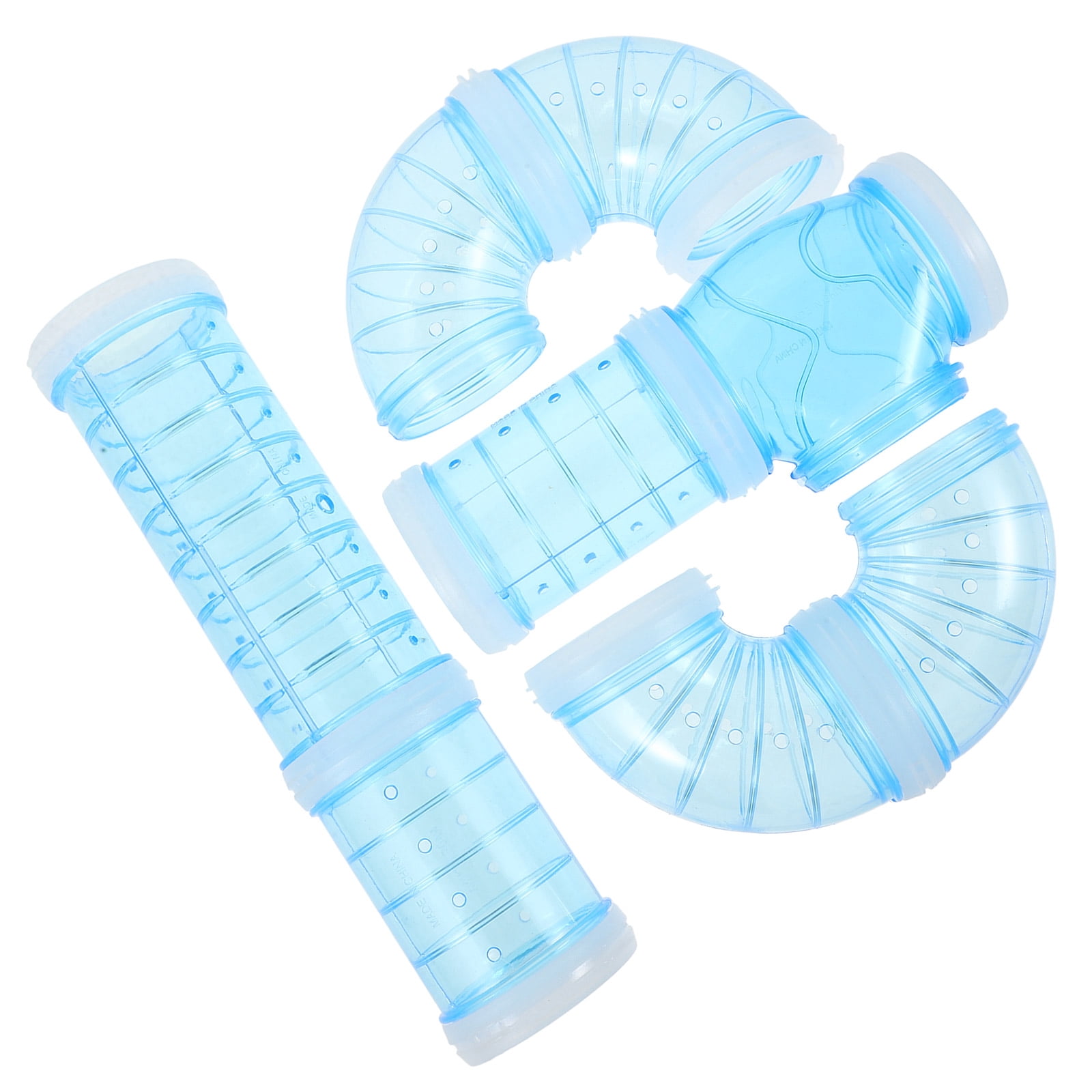 Image showcasing Guinea Pig Cage Liner Tunnel Hamster Pipe Dwarf Hamsters - Walmart.com