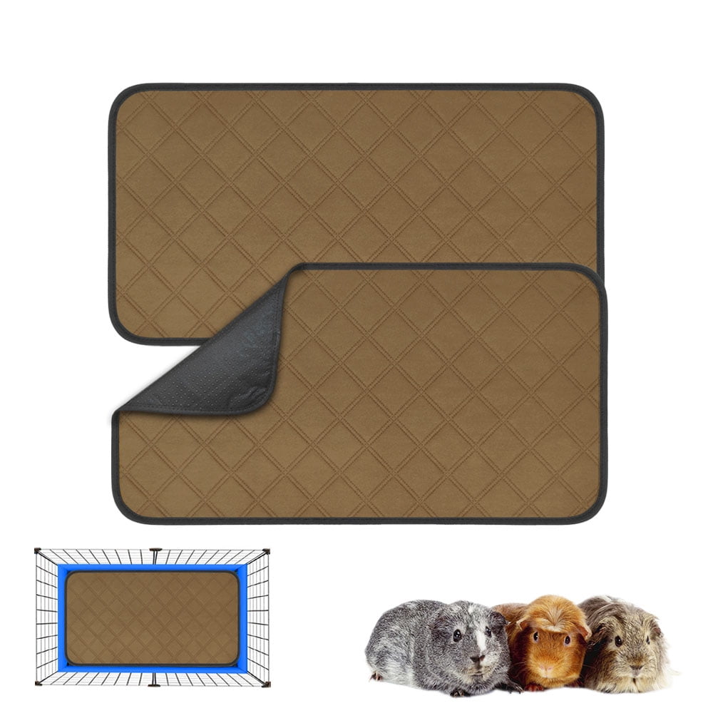 Guinea Pig Cage Liners, Absorbent Washable Bedding for C&C Cages with