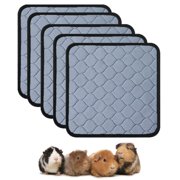Guinea Pig Cage Liners - Washable Guinea Pig Pee Pads, Waterproof Reusable & Anti Slip Guinea Pig Bedding Fast and super Absorbent Pee Pad for Small Animals Rabbit Hamster Rat
