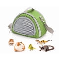 thumbnail image 1 of Guinea Pig Carrier,Hamster Carrier,Small Animal Carrier, Small Pet Outgoing Travel Pouch Breathable Guinea Pig Carrying Bag with Handle& Strap for Sugar Glider, Hamster, Guinea Pig, Small Animals, 1 of 7
