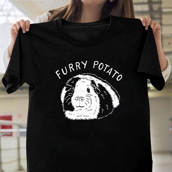 Guinea Pig Cavy Funny Pet Lover Gift Animal Rodent Mom Humor New Unisex T-Shirt , up to 5XL