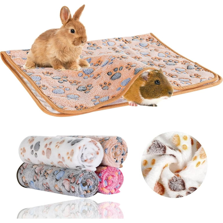 Guinea Pig Fleece Blankets Pieces Waterproof Washable Small