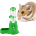 thumbnail image 1 of Guinea Pig Hamster Rabbit Water Bottle, 3 In 1 Hanging Leak Proof Small Animal Automatic Drinking Bottle, Portable Durable Pet Water Dispenser for Bunny Gerbil Chinchilla（80ML,Green), 1 of 6