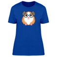 thumbnail image 1 of Guinea Pig In Blue Glasses T-Shirt Women -Image by Shutterstock, Female Large, 1 of 2