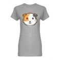 thumbnail image 1 of Guinea Pig Logo Design  Shaped T-Shirt Women -Image by Shutterstock, Female XX-Large, 1 of 2