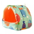 thumbnail image 1 of Guinea Pig Nest Cartoon Pattern Pet Hamster Nest Cotton Nest Hideout Warm Small Animal Hamster Squirrel Bed House Accessories - Cages - AliExpress, 1 of 6