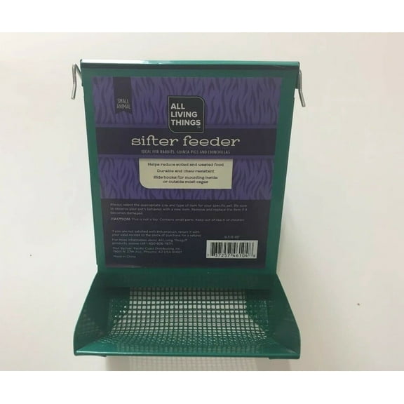 Guinea Pig Rabbit Cage Sifter Feeder