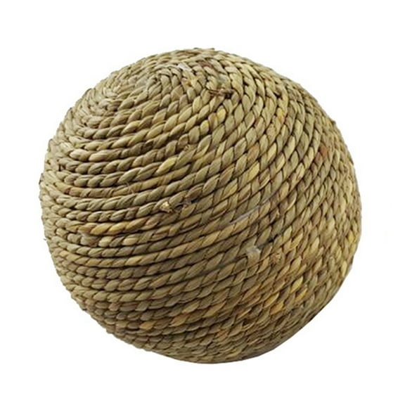 Guinea Pig Toys Natural Hay Ball Bunny Chew for Teething