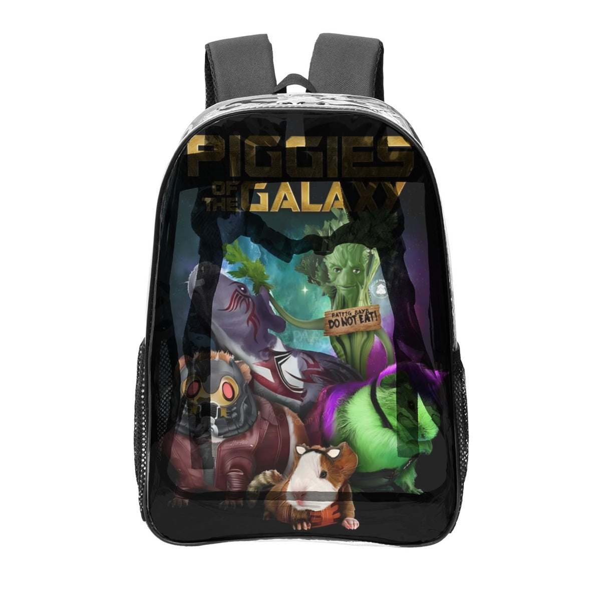 Guinea Pig Transparent Backpack - Guard Dog Security, Durable and ...