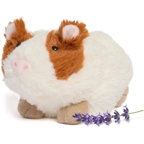 warmies Junior 9" Guinea Pig Stuffed Animal, Microwavable Heated Plushies and Weighted Soft Plush Toys