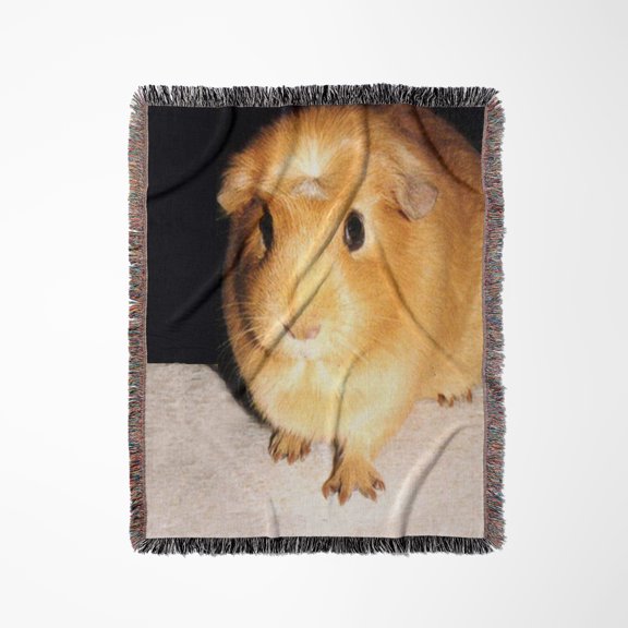 Guinea Pig, Woven Blanket