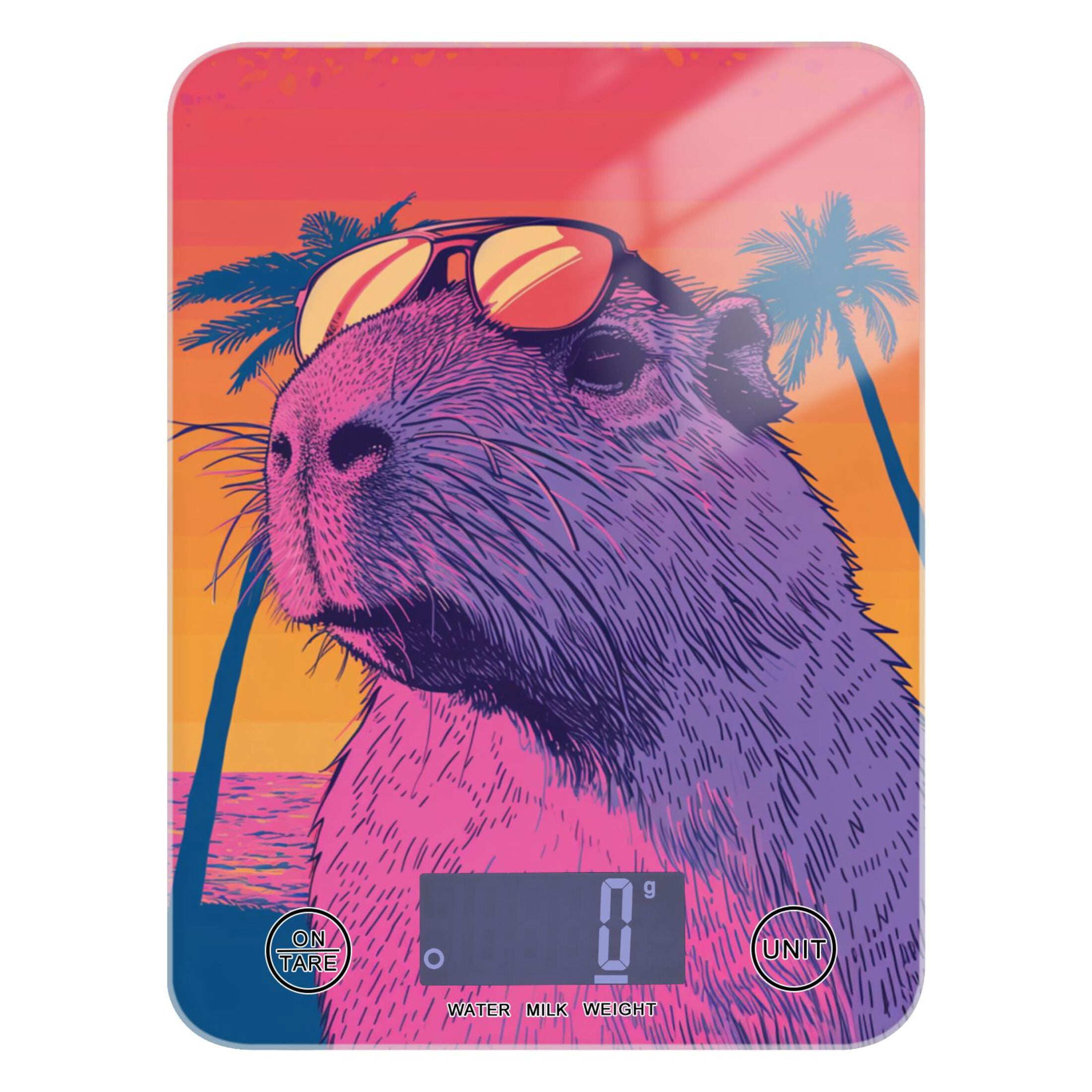 Photo inspiration: Visual Reference: Guinea Pig With Sunglasses Food Scale Multifunction Digital Kitchen