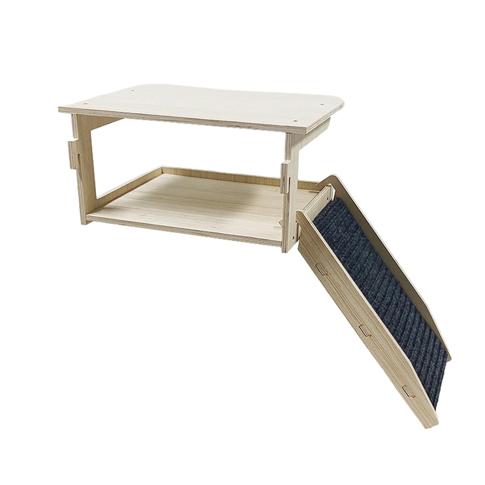 Guinea Pigs Hammock with Platform Guinea Pig House Wooden Playing Small