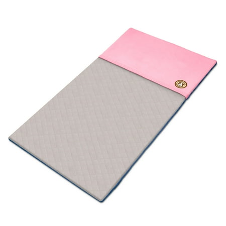 GuineaDad Original Liner - Pink Fleece Guinea Pig Bedding - Reusable Guinea Pig Cage Liner - Extra Absorbent with Waterproof Bottom and Burrowing Pocket - Small Pet Supplies - Midwest