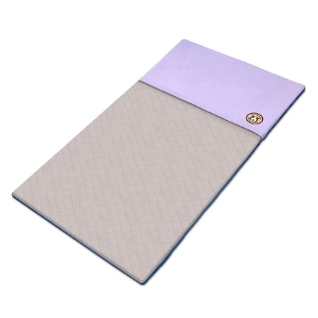 GuineaDad Original Liner - Purple Fleece Guinea Pig Bedding - Reusable Guinea Pig Cage Liner - Extra Absorbent with Waterproof Bottom and Burrowing Pocket - Small Pet Supplies - 2x3 C&C