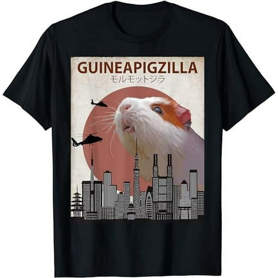Guineapigzilla Funny Guinea Pig T-Shirt Gift