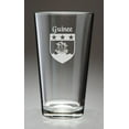 thumbnail image 1 of Guinee Irish Coat of Arms Pint Glasses - Set of 4 (Sand Etched), 1 of 2