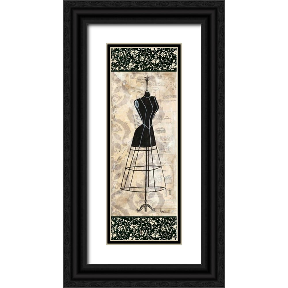 Guinn, Katie 7x14 Black Ornate Wood Framed with Double Matting Museum ...