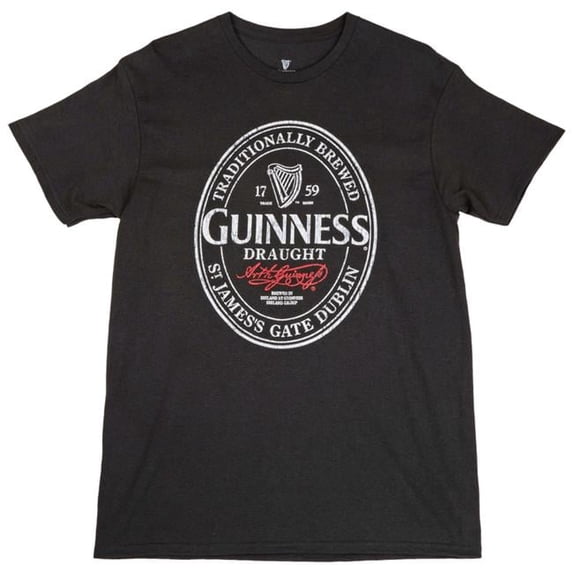 Guinness 856637-2xlarge Guinness Draught Classic Logo T-Shirt - 2XL