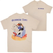Guinness 881003-large Time Penguin Front & Back Print T-Shirt - Large