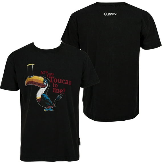 Guinness Black Are You Toucan To Me Men's T-Shirt-Medium
