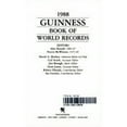 thumbnail image 1 of Pre-Owned Guinness Bk/World'88 (Paperback) by Norris McWhirter, 1 of 1