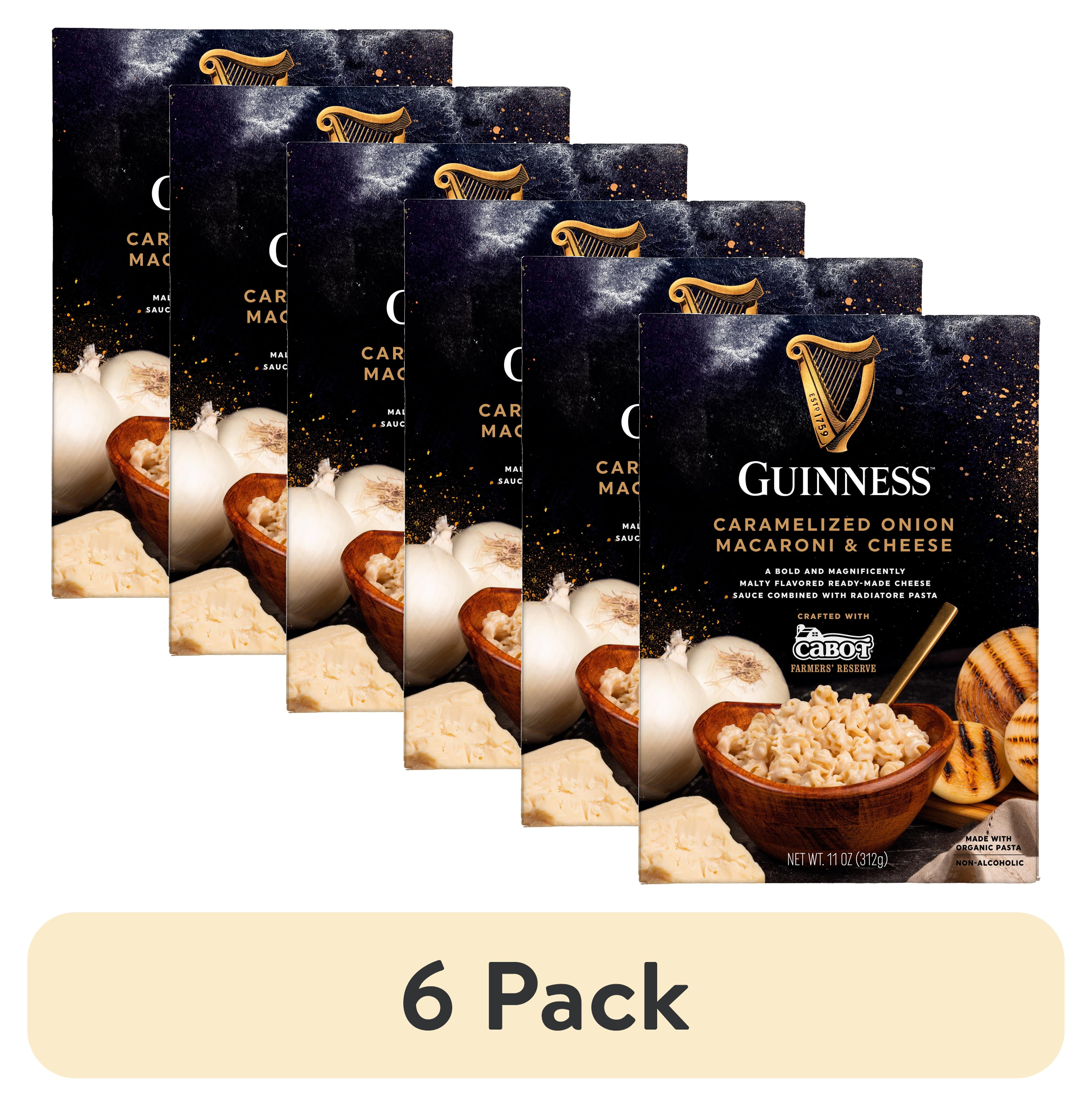 (6 pack) Guinness, Caramelized Onion Macaroni & Cheese Crafted with