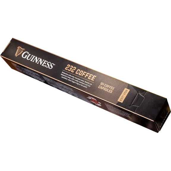 Guinness Coffee 232 Brew by Tiki Tonga Coffee Roasters (10 Capsules)
