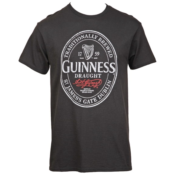 Guinness Draught Classic Logo T-Shirt-XLarge
