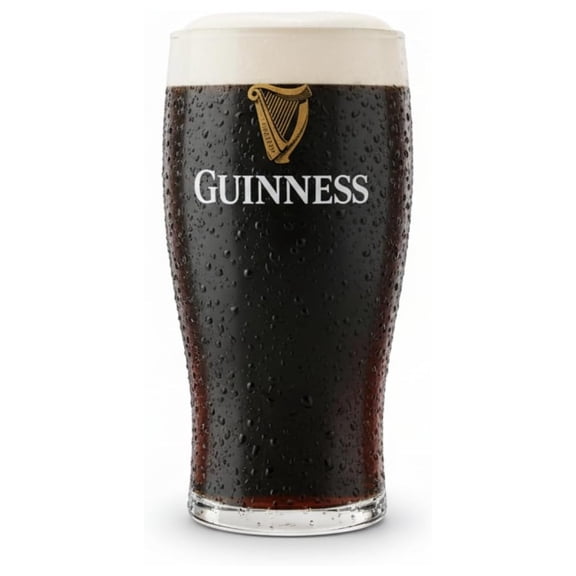 Guinness Draught Pint Glass 20oz (Pack of 2)