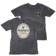 Guinness  Guinness Extra Stout Marble Wash Label Front & Back Print T-Shirt - Extra Large