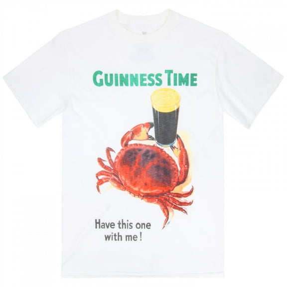 Guinness - Guinness Time Big Crab T-Shirt-Medium