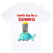 Guinness - Lovely Day for a Guinness Turtle T-Shirt-Large
