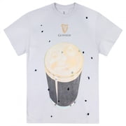 Guinness Man In The Moon Pint Premium Pigment Dye T-Shirt-XLarge