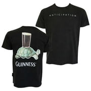 Guinness Men's Black Anticipation T-Shirt-Large