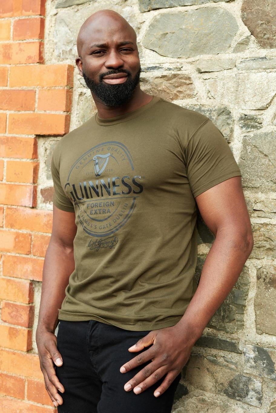 Guinness t shirt clearance green