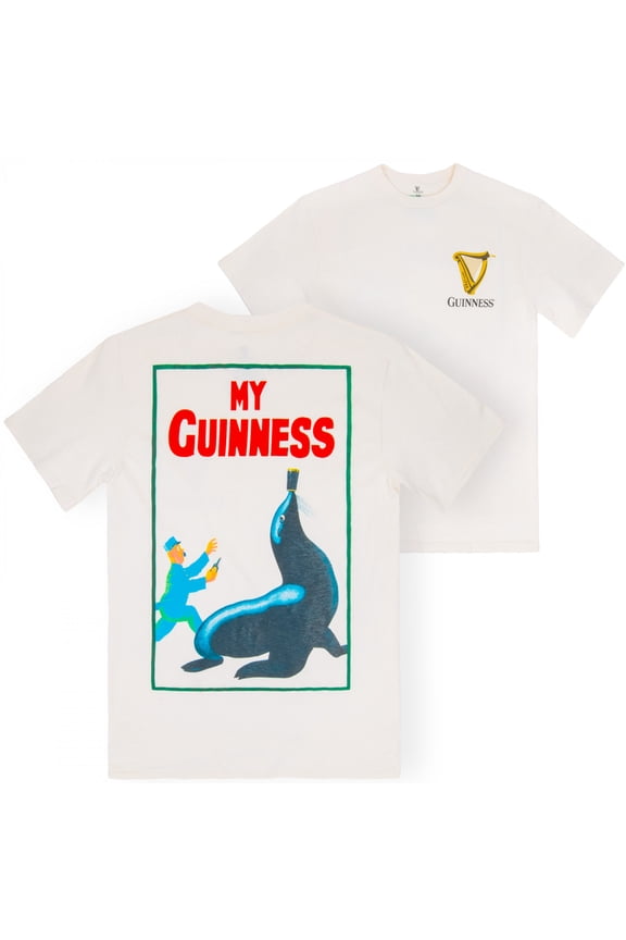 - My Guinness Sea Lion T-Shirt-Medium