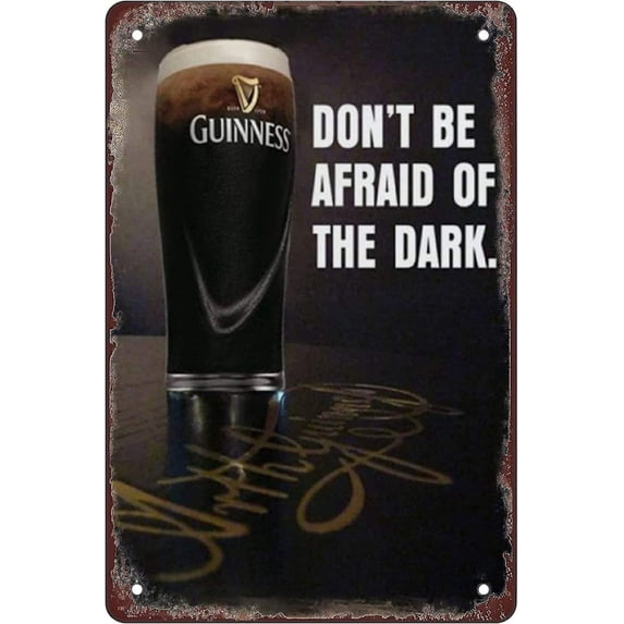 Guinness Retro Funny Bar Wall Decor Home Decor Retro Sign Tin Sign 12 X 8 Inches