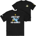thumbnail image 1 of Guinness Seb Curi Lovely Day Back  and  Front Print Black T-Shirt-XLarge, 1 of 9