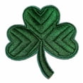 thumbnail image 1 of Guinness Shamrock Clover Logo 3" Tall Embroidered PATCH, 1 of 1