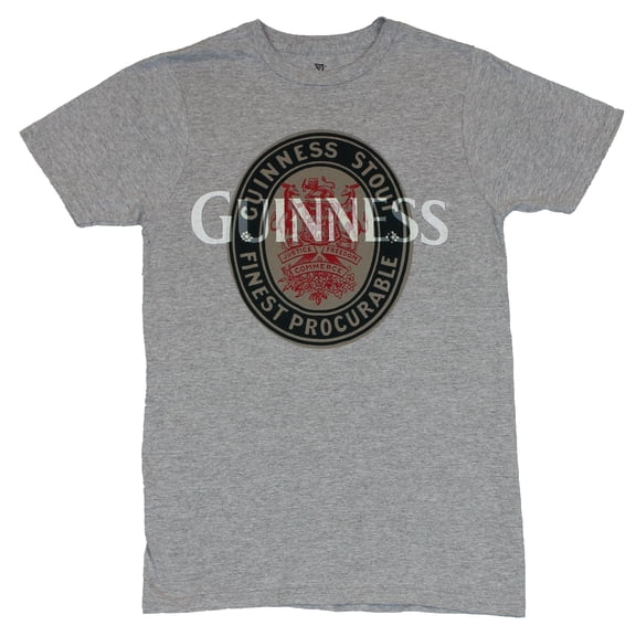 Guinness Stout Mens T-Shirt - Finest Procurable Logo (Small)