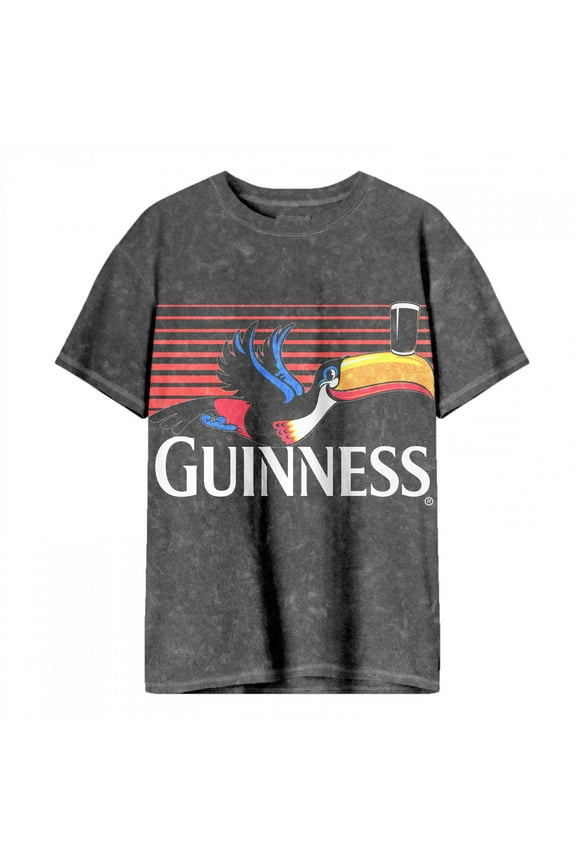 Toucan Soaring Mineral Wash T-Shirt-XLarge