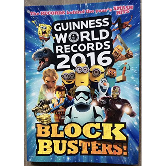 Pre-Owned Guinness World Records 2016: Blockbusters! (Paperback) 1910561223 9781910561225